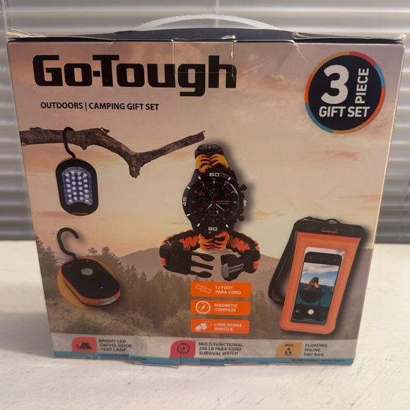 Go Tough 3 Piece Outdoor Camping Gift Set - Picture 1 of 5